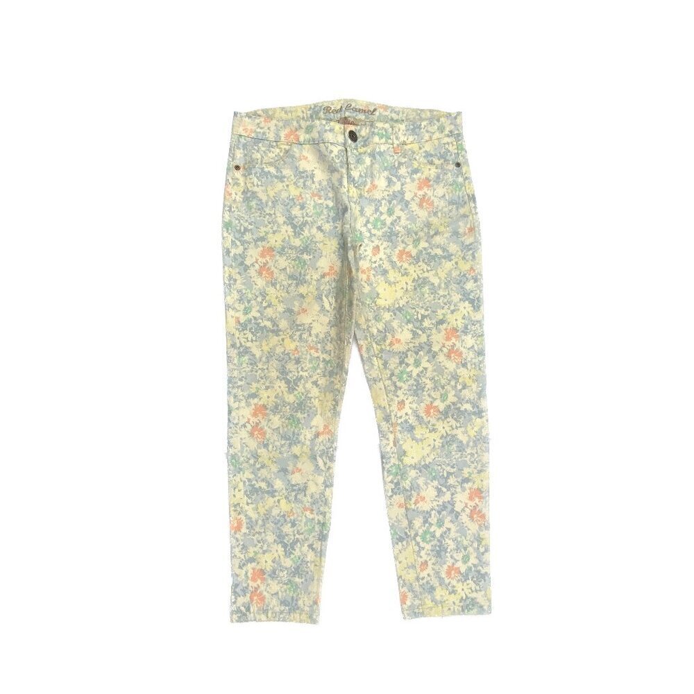 Red Camel Ava‎ Ankle Women's size 11 Floral Denim Jeans